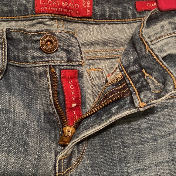 Lucky Brand size 2/26 ripped women’s jeans - Picture 11 of 15